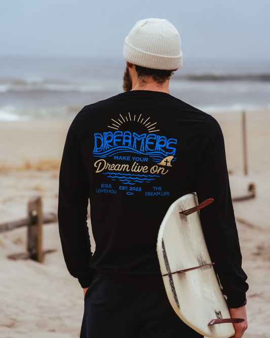 Written In The Waves - Long Sleeve (Black)
